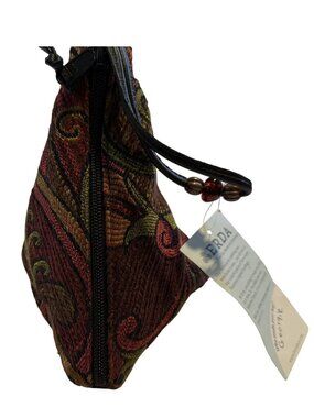Erda Artisan Handcrafted Tapestry Wristlet Purse Style 501 Salsa Fabric Artsy